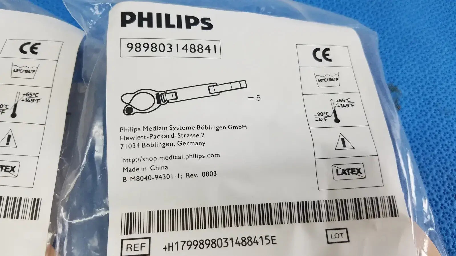 Lot of 2 - Philips Intellivue Cable Management Kit