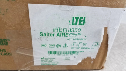 Salter aire elite™ nebulizer with compressor and mask in white used medical equipment for sale pre owned medical equipment