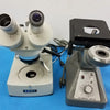 Lot of 2 Stereo Microscope With CK Inverted Binocular Microscope