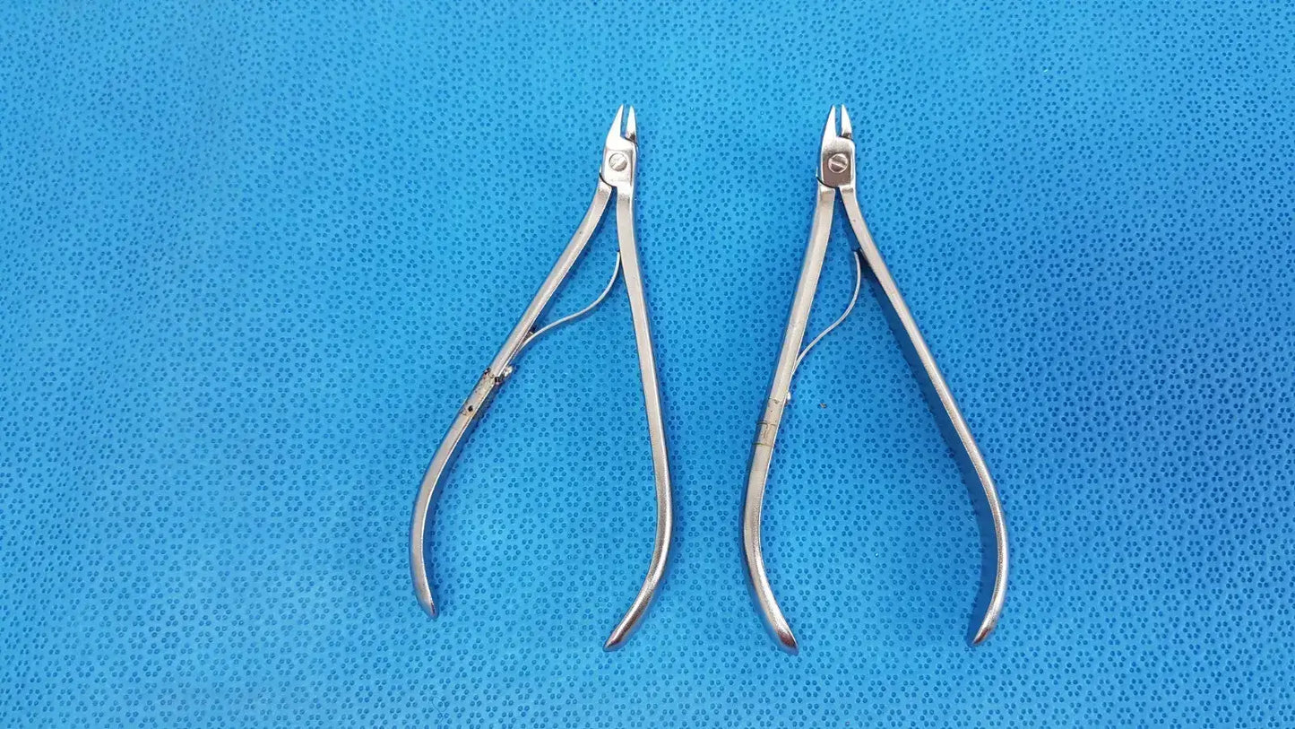 Lot of 2 Surgical Nail & Cuticle Nipper 5’’ – Precision Instrument