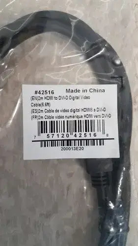 lot of 20 2M (6.6FT) C2G LEGRAND 42516 GOLD HDMI TO DVI-D DIGITAL VIDEO CABLE - Digital Video Cable