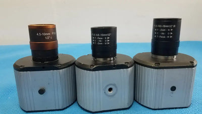 Lot of 3 - Arecont Vision AV5100M AV5105DN MegaVideo IP Camera H.264 PoE