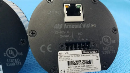 Lot of 3 - Arecont Vision AV5115DN 5MP Compact H.264 Day/Night IP PoE Cameras - Surveillance Camera