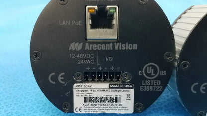 Lot of 3 - Arecont Vision AV5115DN 5MP Compact H.264 Day/Night IP PoE Cameras - Surveillance Camera