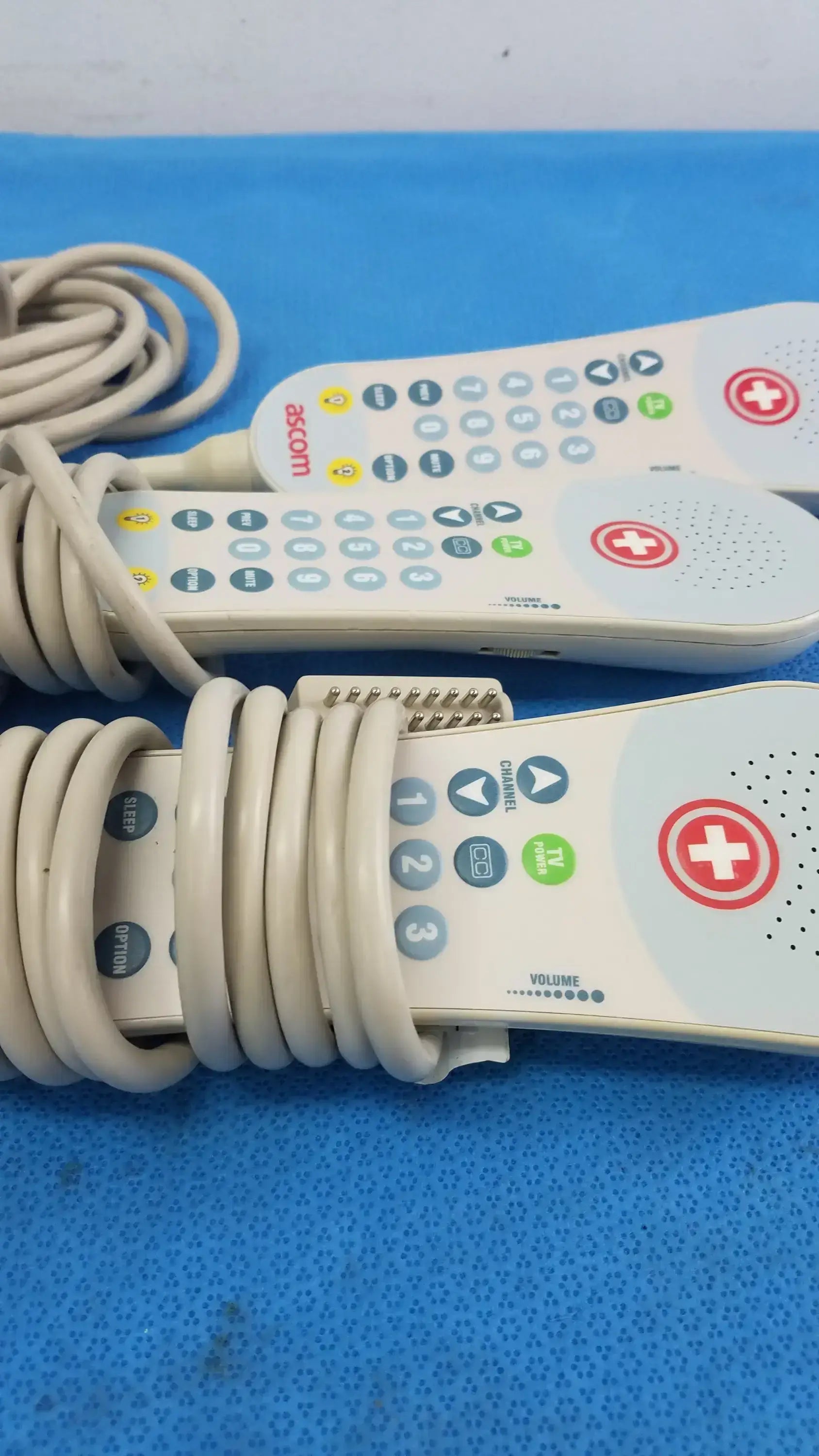 Lot of - 3 Ascom patient pillow Speaker Controller HC-PSPKR-DA-A2