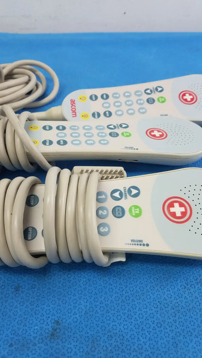 Lot of - 3 Ascom patient pillow Speaker Controller HC-PSPKR-DA-A2