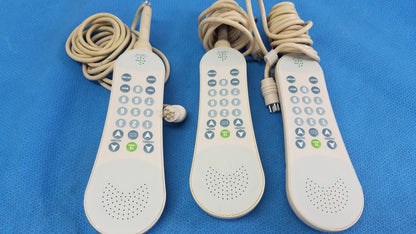 Lot of - 3 Curbell Gen4 Pillow Speaker TV Controller P/N 4C020N-Z500038