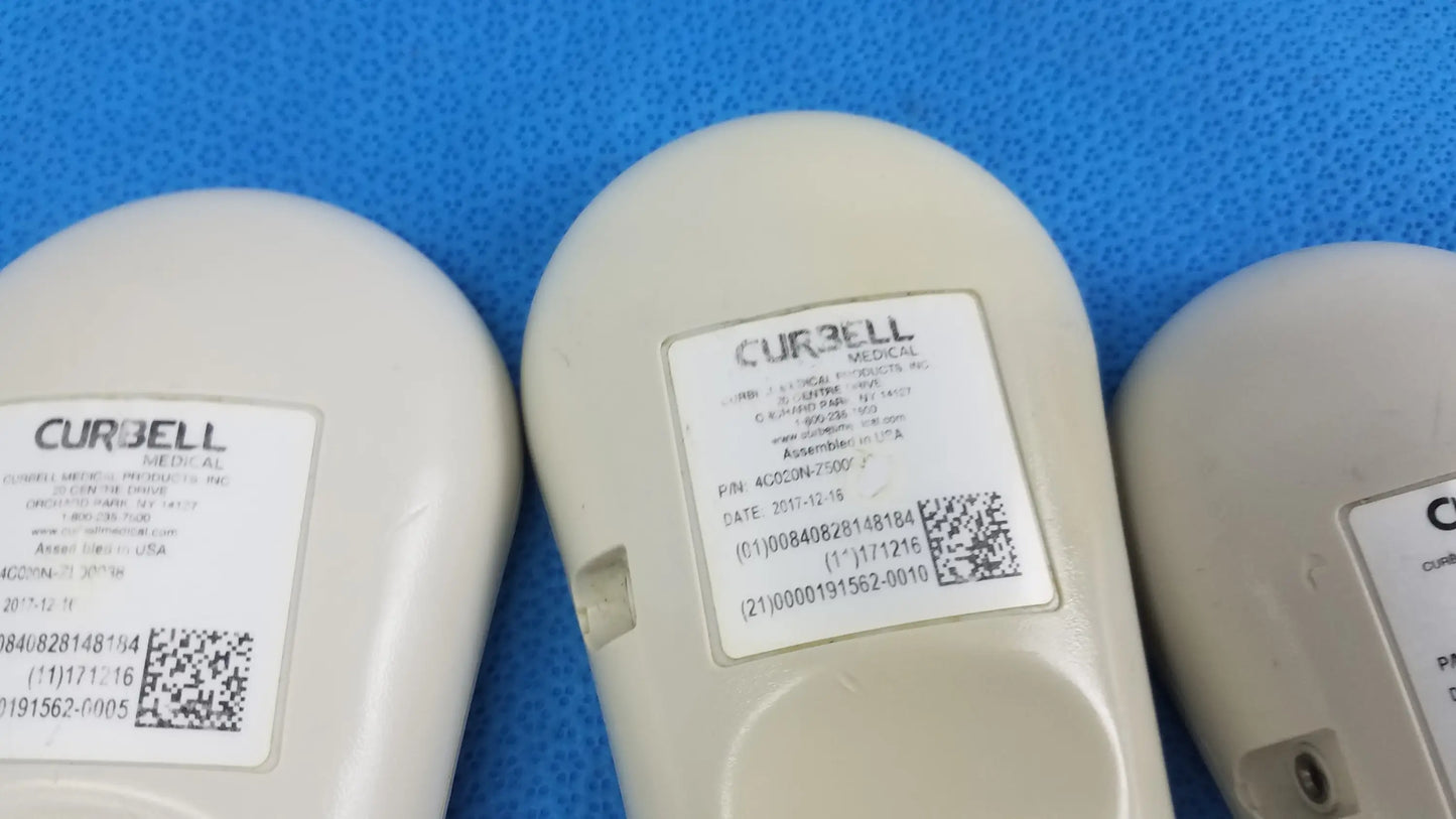Lot of - 3 Curbell Gen4 Pillow Speaker TV Controller P/N 4C020N-Z500038