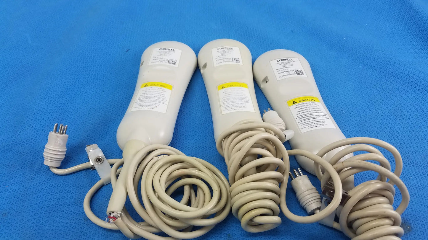 Lot of - 3 Curbell Gen4 Pillow Speaker TV Controller P/N 4C020N-Z500038