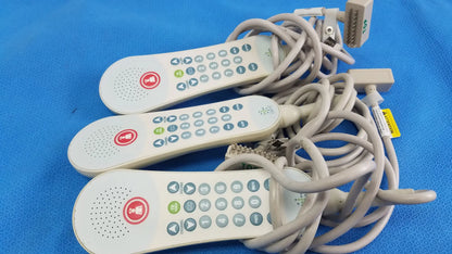 Lot of - 3 Curbell Gen4 Pillow Speaker TV Controller P/N 4C370U-Z100468