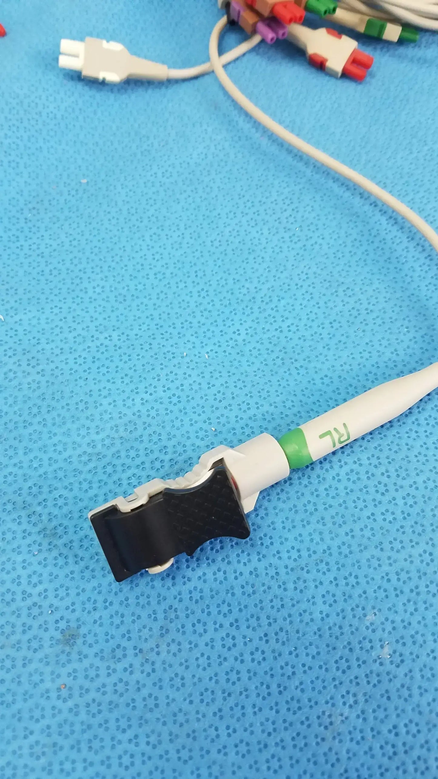 Lot of - 3 Electrocardiogram Patient Cables - ECG Cable