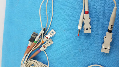 Lot of - 3 Electrocardiogram Patient Cables - ECG Cable