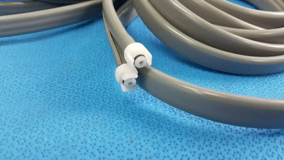 Lot of - 3 GE Medical NIBP Hose Adult Dual Tube Screw Connect 107365
