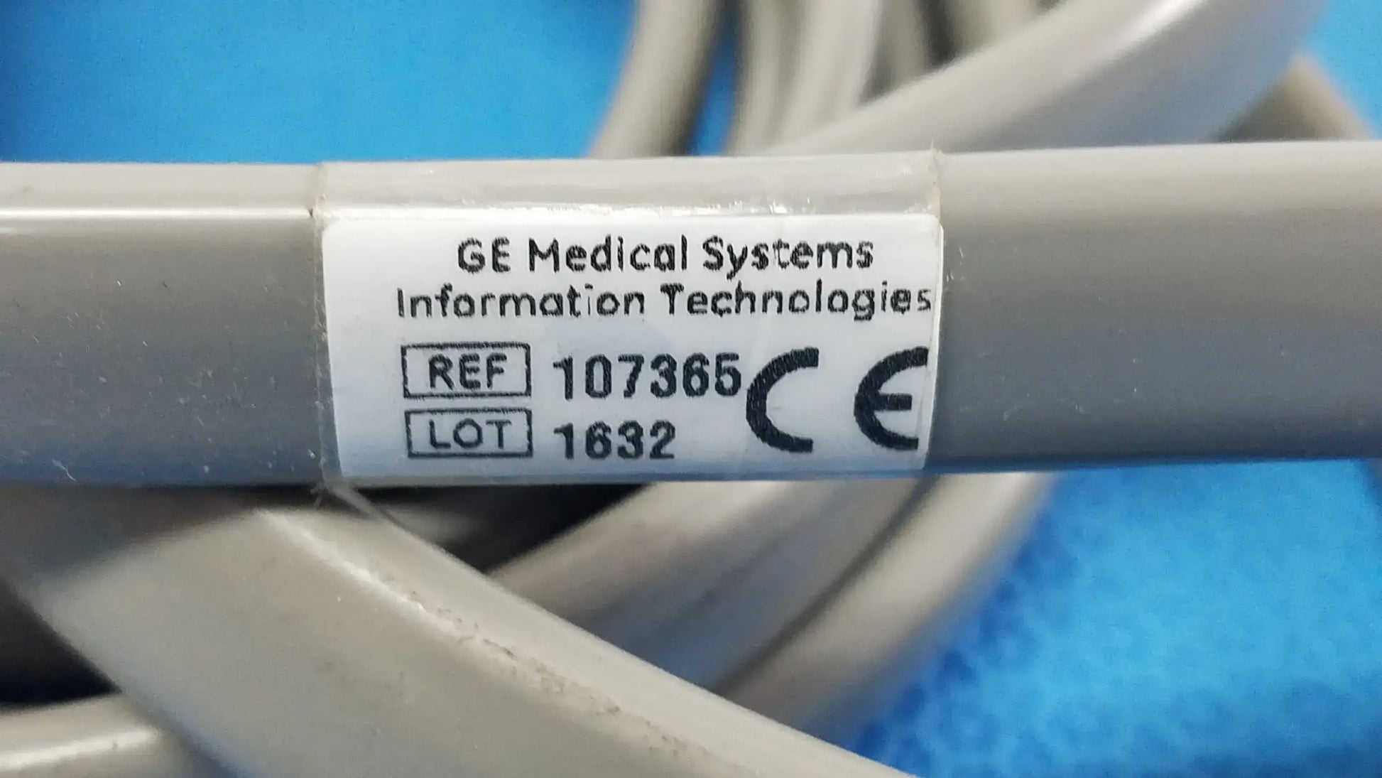 Lot of - 3 GE Medical NIBP Hose Adult Dual Tube Screw Connect 107365