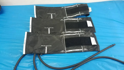 Lot of - 3 Henry Schein Adult Blood Pressure Cuffs Small 10 - Cuff