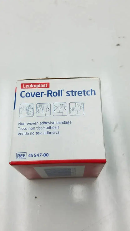 Lot of 3 Leukoplast cover-roll stretch adhesive bandages in white and red box used medical equipment for sale