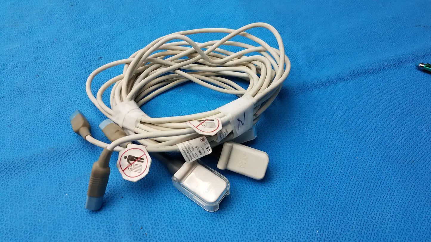 Lot of 3 Masimo LNCS SpO2 Patient Cables - Cable