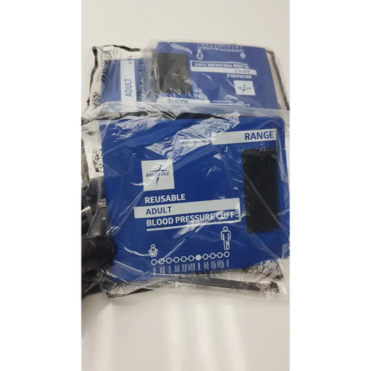 Lot of 3 Medline Reusable Adult Blood Pressure Cuff Range 27.5 - 36.5 cm