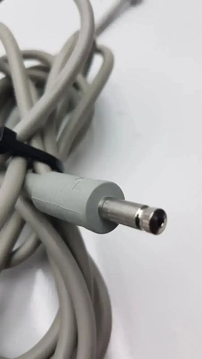Gray power adapter cable with metallic connector for philips nibp air hose m1599b 7d adult compatible device lot of 3