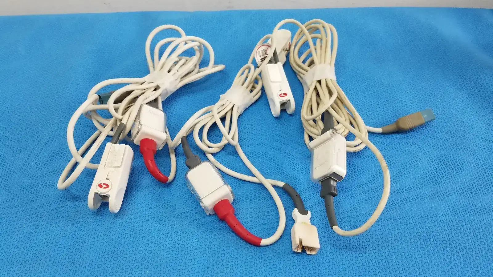 Lot of 3 - Sentec V-Sign Sensor Probe Finger Clip SpO2
