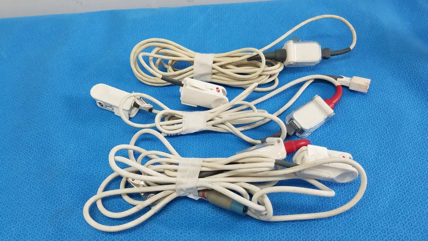 Lot of 3 - Sentec V-Sign Sensor Probe Finger Clip SpO2