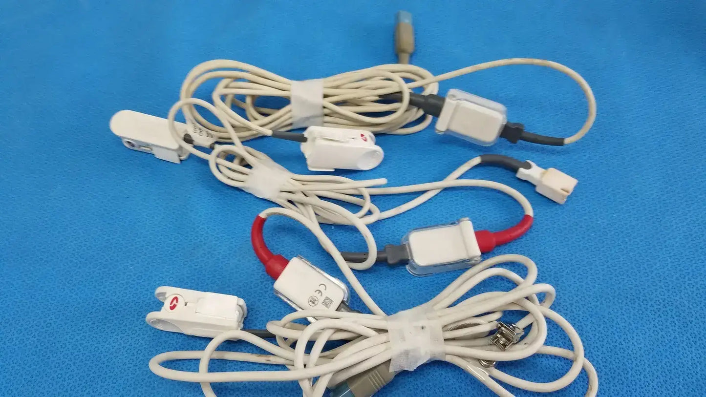 Lot of 3 - Sentec V-Sign Sensor Probe Finger Clip SpO2