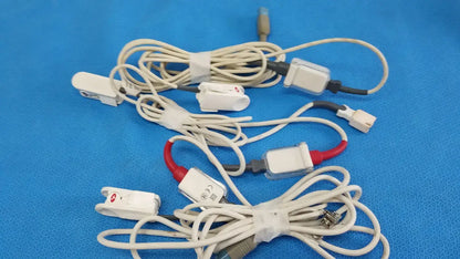 Lot of 3 - Sentec V-Sign Sensor Probe Finger Clip SpO2