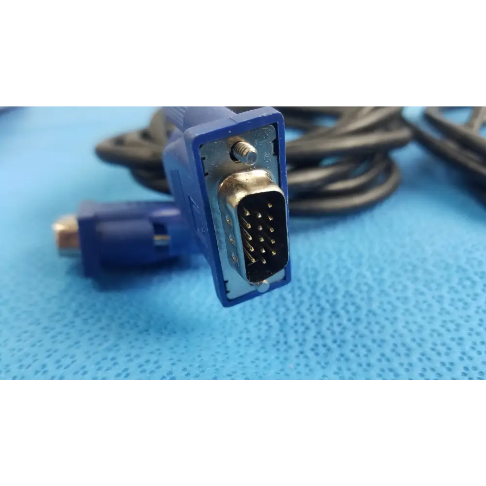 Lot of 3 - VGA Monitor Cables 15-Pin Male to Video Display - Cable