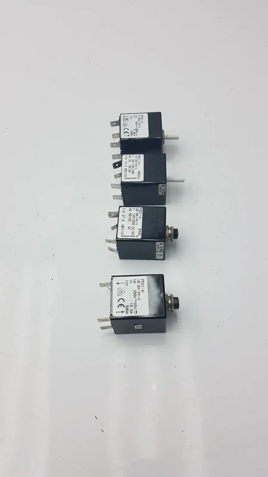 Lot of 4 Airpax PR21-4-0349 250V Fuse