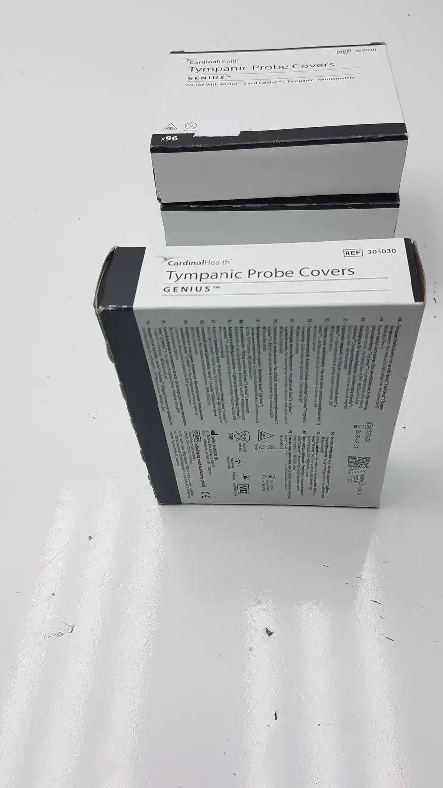 Lot of 4 Cardinal Health Tympanic Probe Covers Genius 303030 - Thermometer