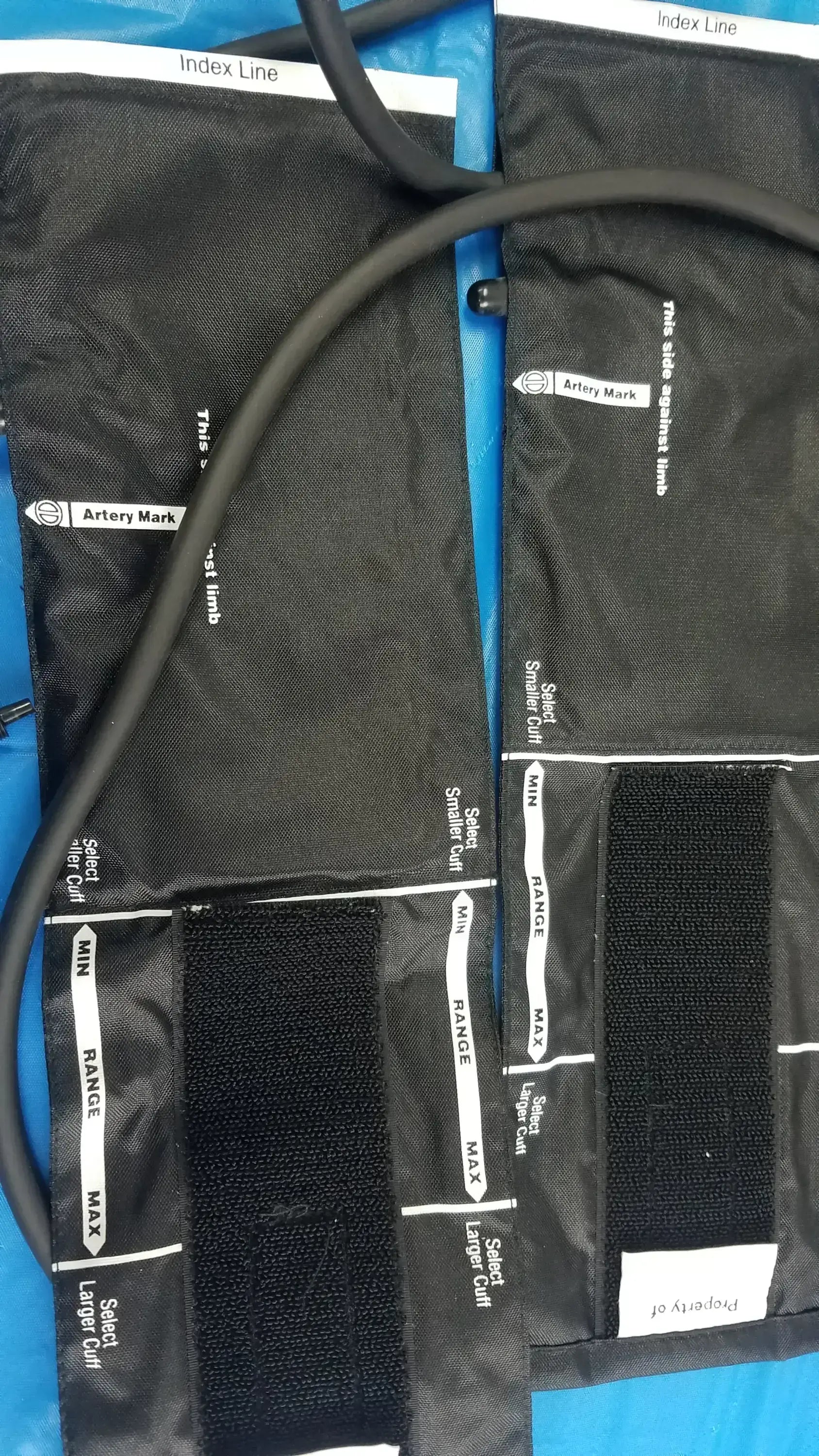 Lot of - 4 Henry Schein Adult Blood Pressure Cuffs Small 10 - Cuff