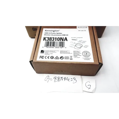 Lot of 4 Kensington K38310NA 60W USB 3.0 Power Splitter