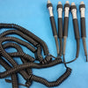 Lot of 5 Coiled Cord and Handle Assembly For Wall Transformer