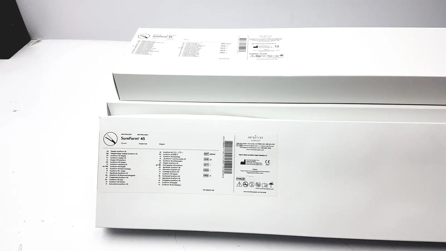 Lot of 5 Intuitiive Surgical DaVincii Xi REF 480445 SurreForm 45 - Stapler Reload