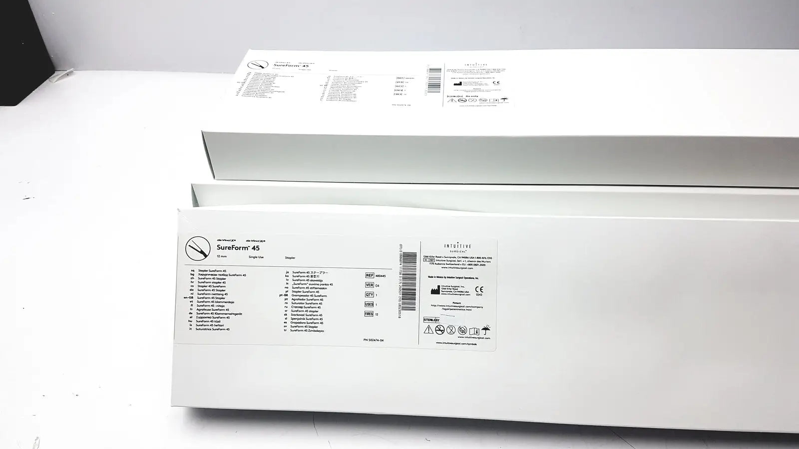 Lot of 5 Intuitiive Surgical DaVincii Xi REF 480445 SurreForm 45 - Stapler Reload