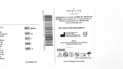 Lot of 5 Intuitiive Surgical DaVincii Xi REF 480445 SurreForm 45 - Stapler Reload