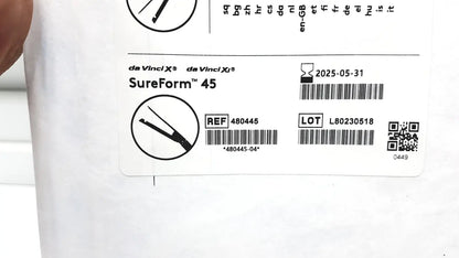 Lot of 5 Intuitiive Surgical DaVincii Xi REF 480445 SurreForm 45 - Stapler Reload