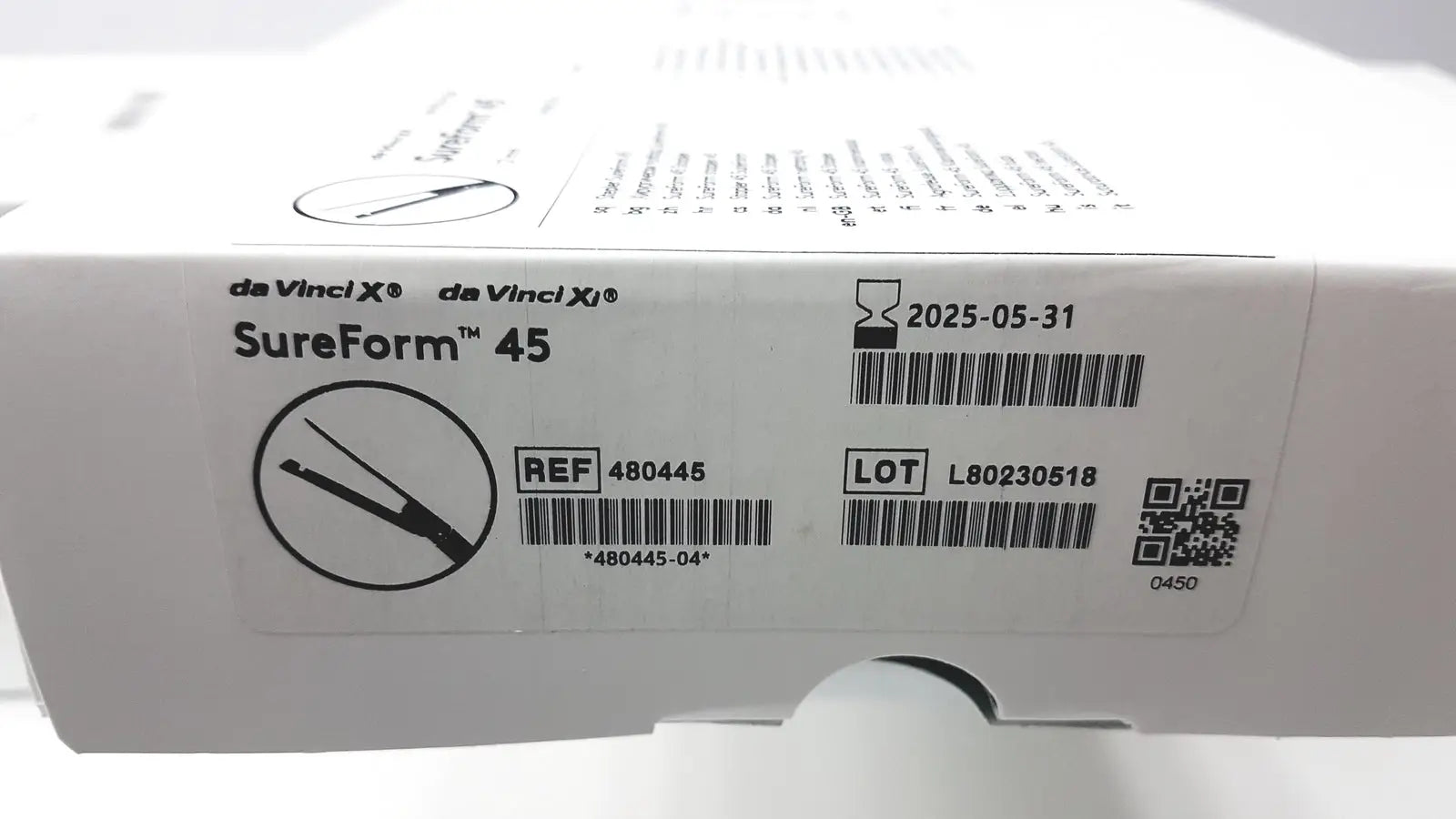 Lot of 5 Intuitiive Surgical DaVincii Xi REF 480445 SurreForm 45 - Stapler Reload