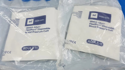 Lot of - 5 Wlech Allyn Disposable Blood Pressure Cuff 901044