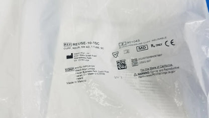 Lot of - 5 Wlech Allyn Disposable Blood Pressure Cuff 901044