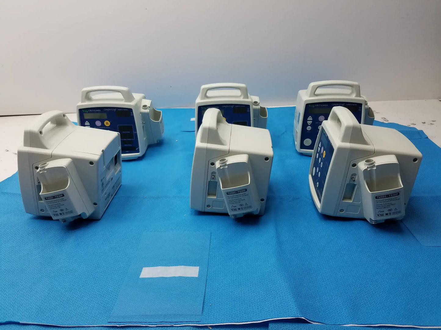Lot of - 6 CSI Criticare 506N3 Series SPo2 Patient Monitor