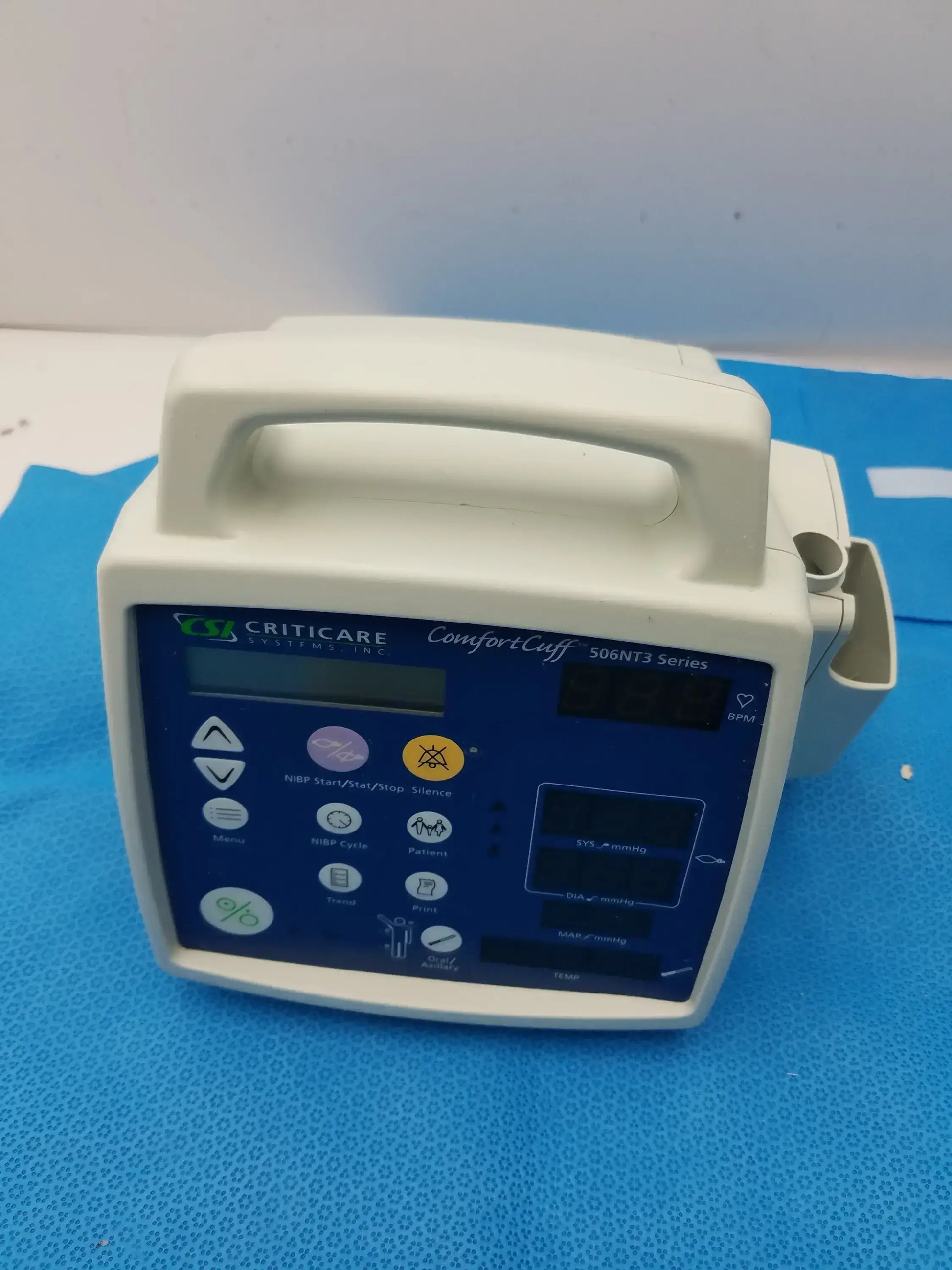 Lot of - 6 CSI Criticare 506N3 Series SPo2 Patient Monitor