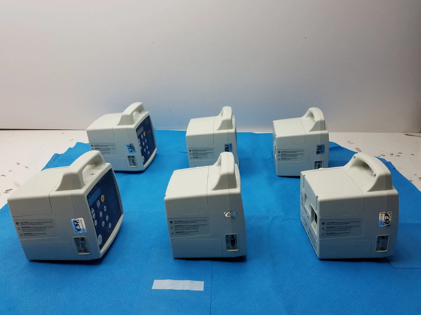 Lot of - 6 CSI Criticare Comfort Cuff 506N3 Series SPo2 Patient Monitor