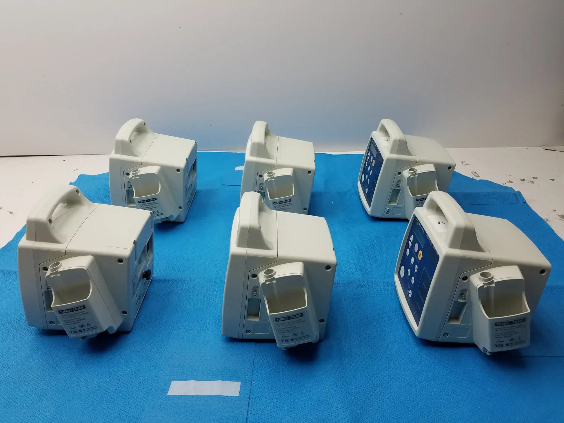 Lot of - 6 CSI Criticare Comfort Cuff 506N3 Series SPo2 Patient Monitor