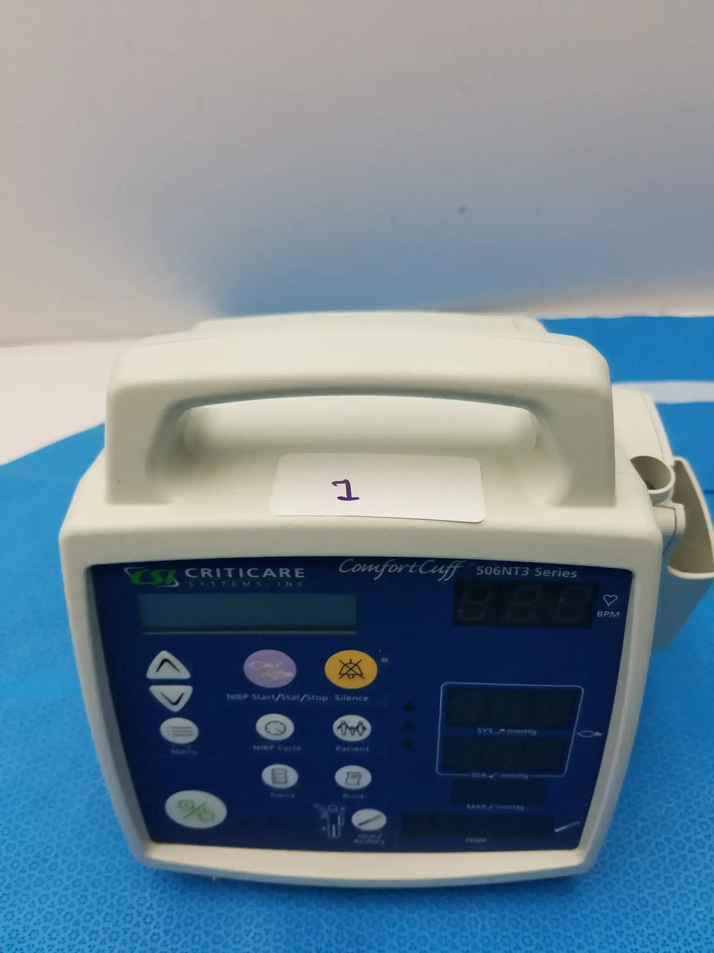 Lot of - 6 CSI Criticare Comfort Cuff 506N3 Series SPo2 Patient Monitor