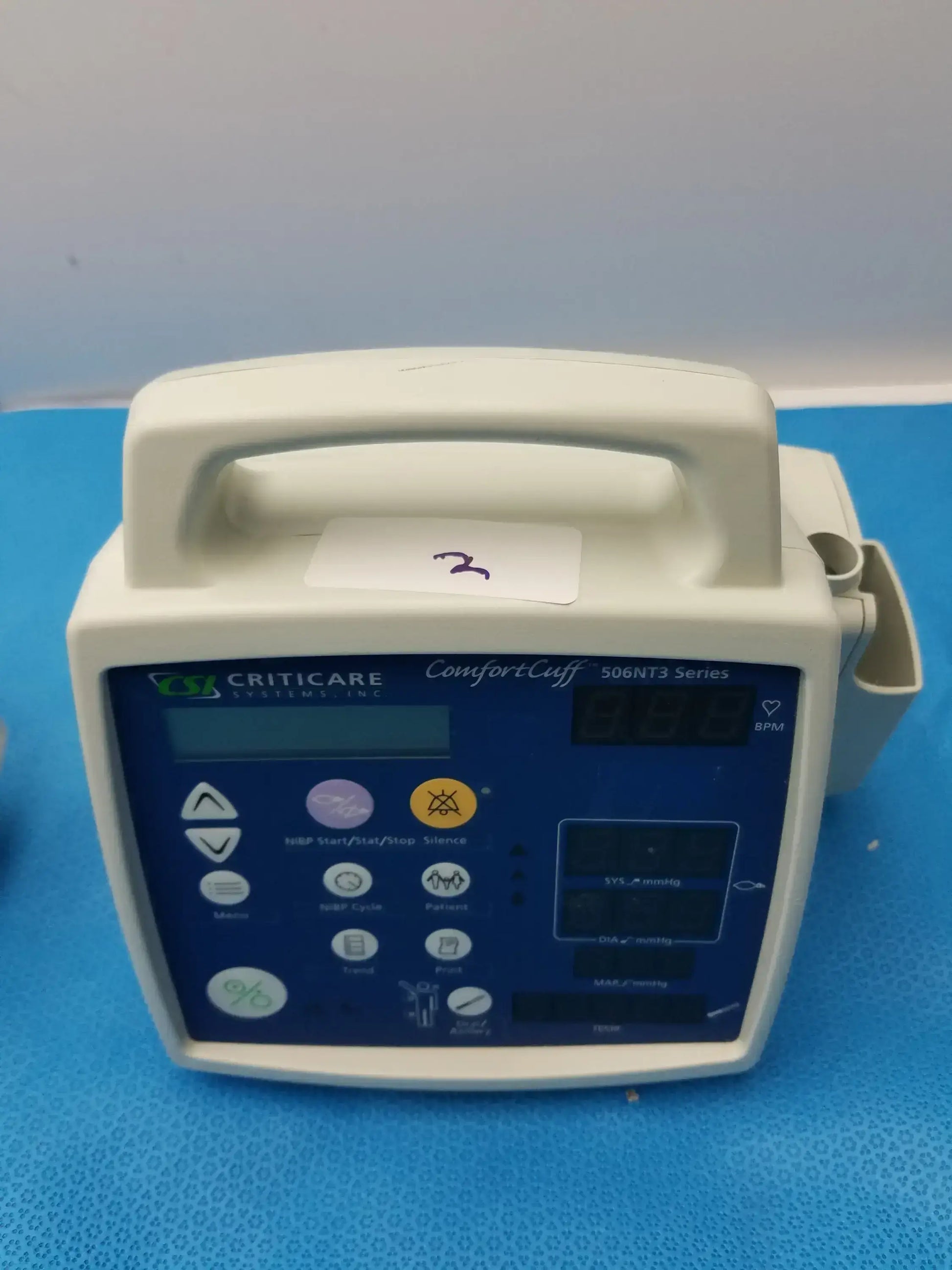 Lot of - 6 CSI Criticare Comfort Cuff 506N3 Series SPo2 Patient Monitor