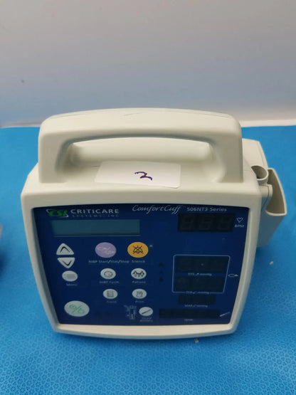 Lot of - 6 CSI Criticare Comfort Cuff 506N3 Series SPo2 Patient Monitor