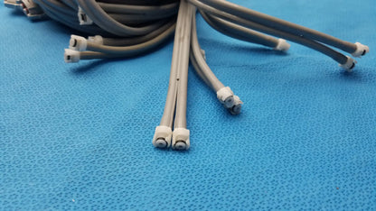 LOT OF 9 Double Tube NIBP Blood Pressure Hose Fast Connector