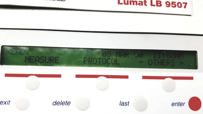 Lumat LB 9507 Ultra Sensitive Tube Luminoter by Berthold Technologies - Luminometer