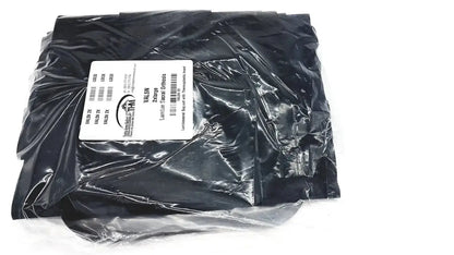 Black plastic-wrapped lumbar sacral orthosis val5n 2kg with white sticker featuring thermoplastic insert for lumbosacral support